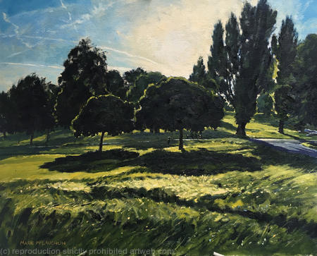 Summer evening, Brockwell Park