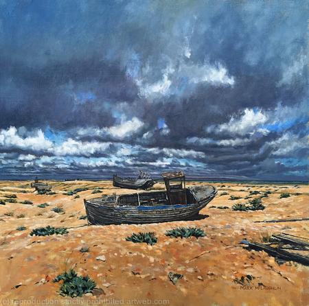 Old boats, Dungeness beach