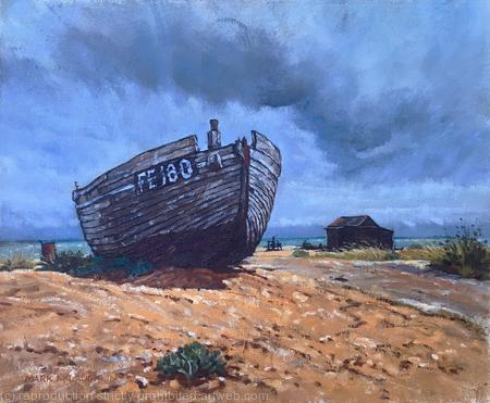 Boat and shack, Dungeness