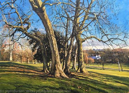 Winter's day, Brockwell Park