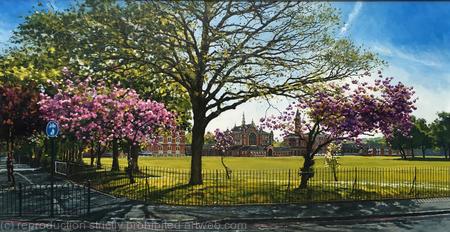 Spring morning, Dulwich College
