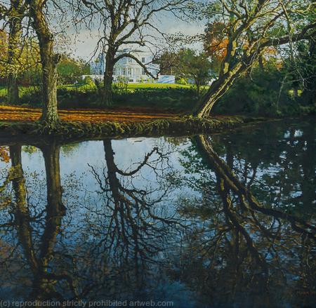 Autumn reflections, Belair Park