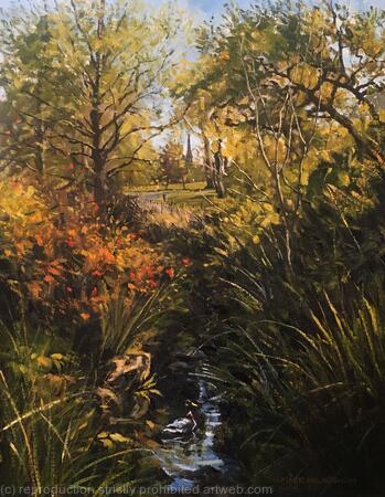  Brockwell Park, spring morning.