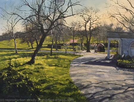 Afternoon light, Brockwell Park