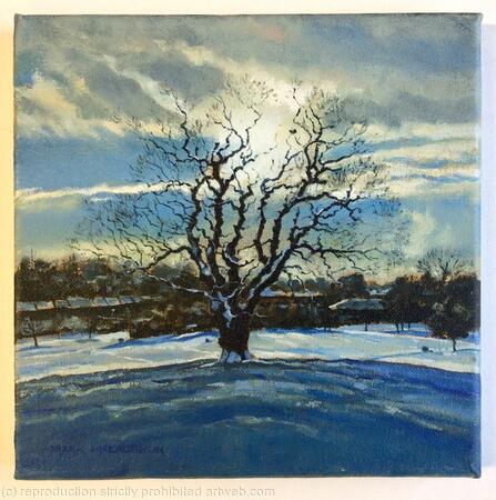 Winter Oak, Brockwell Park