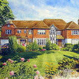 House portrait, Northwood, Hertfordshire