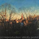 Evening light over East Dulwich