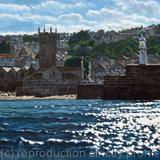 Summer evening, St Ives harbour