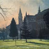 Morning mist, Dulwich College