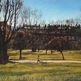 Morning runner, Spring. Brockwell Park