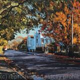 Autumn morning light. Dulwich Picture Gallery