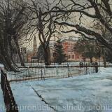 Snowfall, Dulwich College.