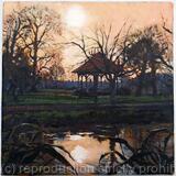 Evening light, Bandstand, Ruskin Park