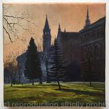 Morning mist, Dulwich College