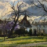 Church spire, from Brockwell Park