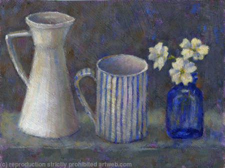 Still life with Primroses