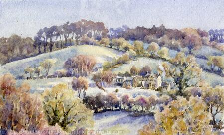 Winter in Slad Valley