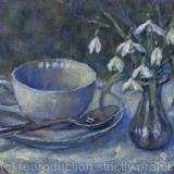Snowdrops and Teacup