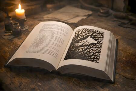 DAYSTAR - Fifty Million Fables Illustration