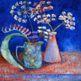 Hedge Flowers Still Life