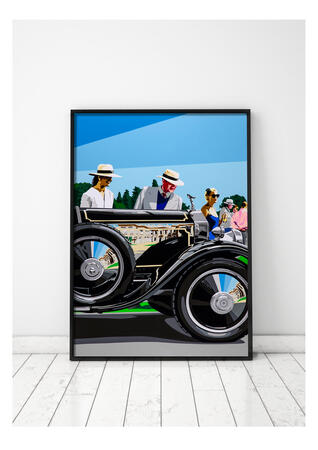 Rolls at Althorp detail