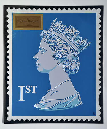 Commemorative Stamp Blue Edition