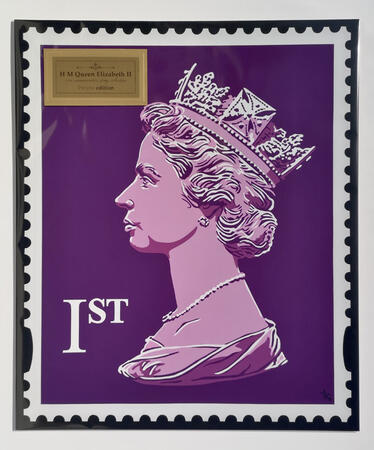 Giant Commemorative Stamp Purple Edition