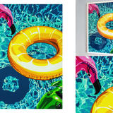 Lilos on Swimming Pool 2