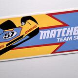 Vinyl (hand-cut) Stickers: Matchbox Team Surtees