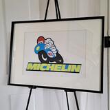 GIANT (hand-cut) Vinyl Sticker: Michelin M38