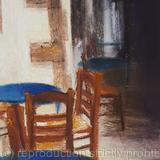 Blue tables