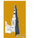 Church in a courtyard