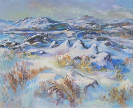 Dartmoor in snow