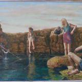 sennan rock pools  fishing