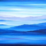 Blue Misty Mountains