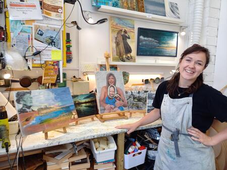 A busy weekend of painting.