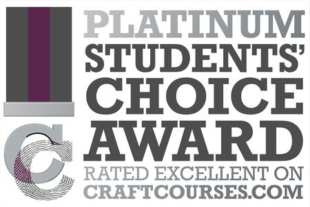 Platinum Student Award from Craftcourses.com