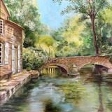 Au bord de la rivière 