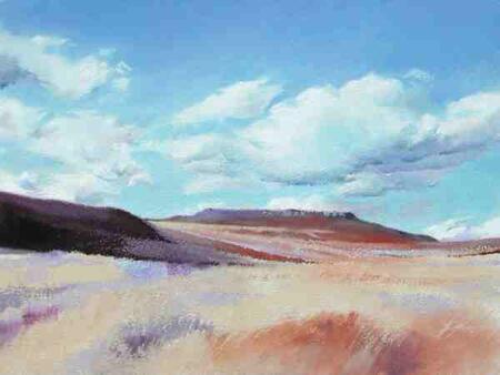 293 Carl Wark from Burbage Valley