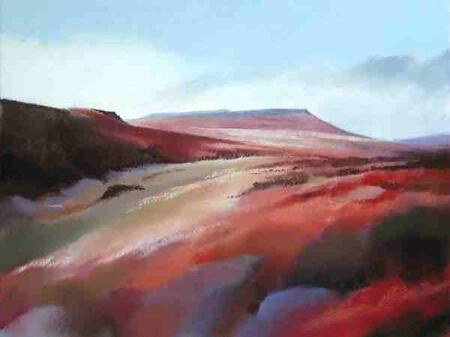 310 Carl Wark  Higgar Tor from Burbage Brook 2