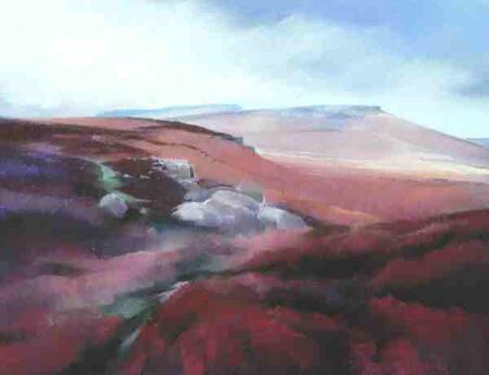 311 Carl Wark  Higgar Tor from Burbage Brook 3