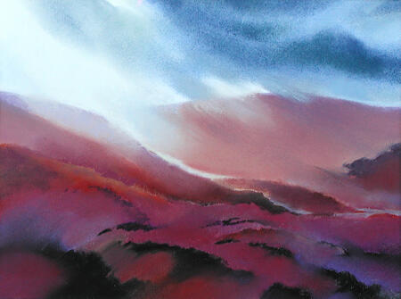 438 Snow Over Houndkirk 3