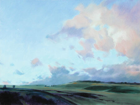 522 White Edge, Winter Evening