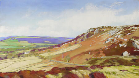 1562 Curbar Edge from Baslow Edge