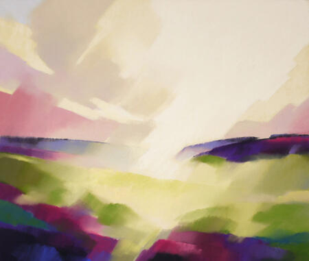 1262 Spring Light Over Hills, Chatsworth