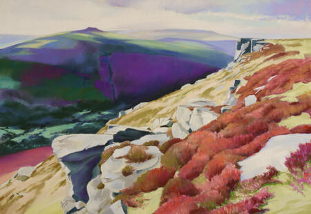 1616 Win Hill from Bamford Edge