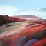 310 Carl Wark  Higgar Tor from Burbage Brook 2