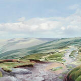 410 Pennine Way - Towards Kinder Downfall