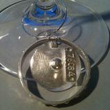 set of wedding wine glass charms, standard 76084