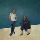 Mr and Mrs Woollard in the Green Room